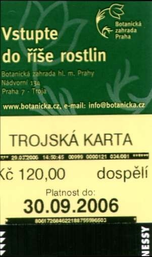 Pražska botanická zahrada