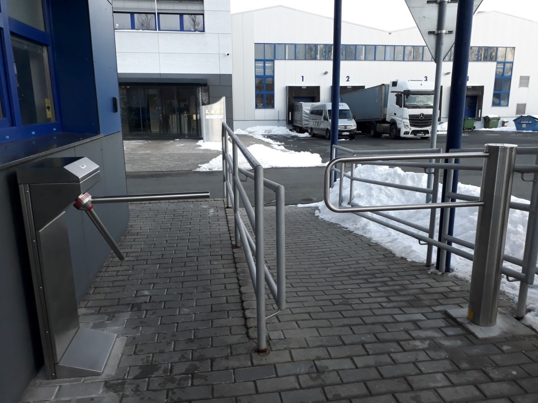 Instalace turniketu pro NOVASPORT Tachov