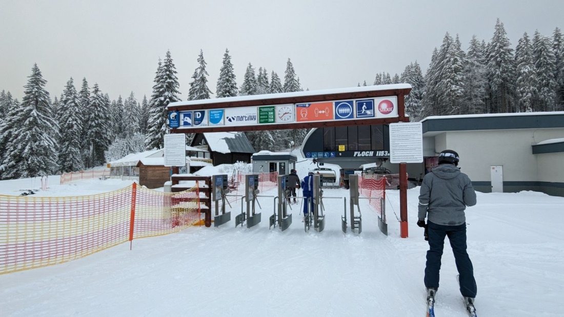 Winter park  Martinky